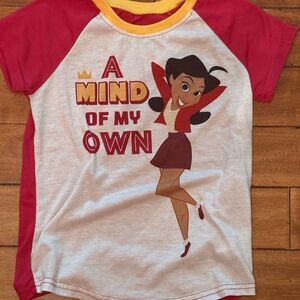 The Proud Family Pajama Short Set Size Girl's‎ 8